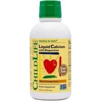 ราคา ChildLife Essentials Liquid Calcium for Baby & Infant Calcium with Magnesium Zinc and D 3 Orange Flavour 16 fl oz (1 แพ็ค) (49461017356)