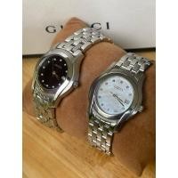 ราคา GUCCI Round face Watches Diamond 5500L Swiss Quartz Women's Watch (27041795101)
