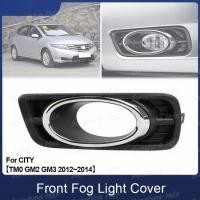 ราคา ด้านหน้า Bumber หมอกฝาครอบ ABS Chrom Trim Garnish หมวกสําหรับ HONDA CITY TM0 2012 ~ 2014 GM2 GM3 หมอกโคมไฟฝาครอบ Hood Garnish (42774952431)