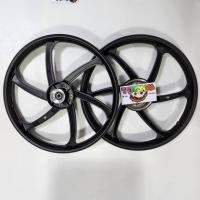 ราคา เวฟ125R ล้อแม็ก *** 6 ก้าน *** WAVE125R , WAVE100S 2005 หน้าดิสหลังดั้ม สีดำ (28072616261)