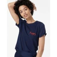 ราคา J CREW Embroidered T-Shirt (18289077688)