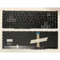 ราคา US Layout แป้นพิมพ์แล็ปท็อปสําหรับ Acer Nitro 5 AN515-57-50SE AN515-57-51KV AN515-57-573G N20C1 ไม่มีจุดพร้อม backlit สีดํา (48057811491)