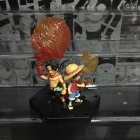 ราคา โมเดลวันพีช (โม) ลูฟี่+เอส model onepiece luffy ACE (187969399)