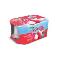 ราคา [สินค้าส่งด่วน] เจเล่ไลท์ ลิ้นจี่ 125ก.X6 JELE LIGHT LYCHEE 125G.X6 (57662043489)