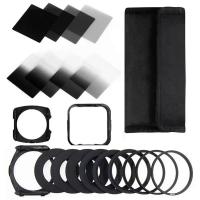 ราคา Walkingway Polarizing Filter Cokin P Series Filter Holder ND 2 4 8 16 Square Gradient Filter Camera Hood Adapter Rings f (28270155687)