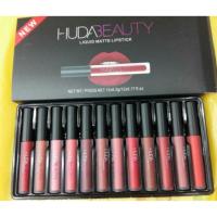 ราคา HUDA Beauty huda beauty lipstrick 12แท่ง 12สี (178659932)