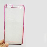 ราคา ลดราคาพิเศษ⚡️พร้อมส่ง #มือถือ เคส For iPhone 6 Plus Slim Pink Clear Transparent Plating Hard Arcrylic Case Cover (1031733969)