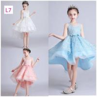 ราคา L7 ชุดเดรสออกงานเด็ก หน้าสั้นหลังยาว พร้อมส่งจากไทย (29677846534)