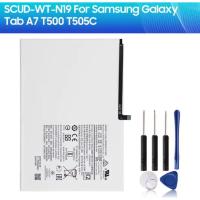 ราคา แบตเตอรี่โทรศัพท์มือถือ Samsung Galaxy Tab A7 T500 SCUD-WT-N19 ความจุแบตเตอรี่ 7040mAh แบตเตอรี่มือถือแบบอเนกประสงค์ (52558470226)