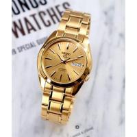 ราคา นาฬืิกา SEIKO 5 Automatic รุ่น SNKL48K1 นาฬิกาข้อมือผู้ชาย สีทอง - มั่นใจ สินค้าของแท้ 100% รับประกันสินค้า 1 ปีเต็ม (1271969810)