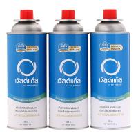 ราคา เวิลด์แก๊สแก๊สกระป๋องขนาด 250ก แพค 3 World Gas Butane Gas Cartridge Size 250g Pack 3 [หมายเลขบาร์โค้ด 8857200602945 ] (43027272641)