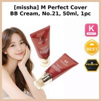 ราคา [missha] M Perfect Cover BB Cream, No.21, 50ml, 1pc / Kbeauty BB Cream / Flawless Finish / ของแท้ 100% โดย ZZ-Onyou (46461735071)