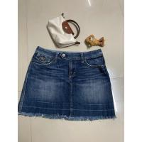 ราคา กระโปรงยีนส์สั้นมือสอง GAP 1969 เอว 28“ (25610446822)