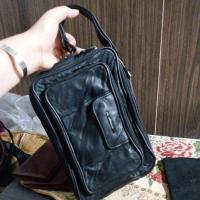 ราคา กระเป๋าสตางค์หนังแท้ Genova si กระเป๋าคลัทช์ขนาด 26x17 (42718550646)
