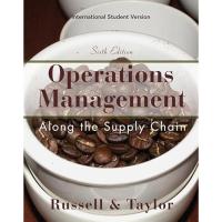ราคา Operations Management: Along the Supply Chain - Softcover Russell, Roberta S. 3.80 3.80 out of 5 stars 46 ratings by Goo (49906285639)