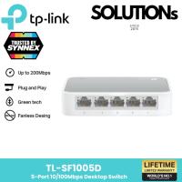 ราคา TP-Link ⚡️สวิตช์ฮับ⚡️ TL-SF1005D (5-Port 10/100Mbps Desktop Switch)ประกันตลอดอายุการใช้งาน (29014062426)