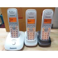 ราคา โทรศัพท์ไร้สาย (3เครื่อง แม่1 ลูก2) Panasonic KX-TG3551BX มือ 2 สีขาว (4416453157)