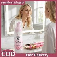 ราคา SUNSHOP Lash Cleanser 60ML โฟมทําความสะอาดอย่างรวดเร็วแชมพูขนตาพร้อมมาสคาร่า Wand Deep Makeup Removal สําหรับร้านเสริมสวย TH (40831369900)