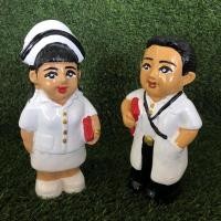 ราคา ตุ๊กตาคุณหมอ พยาบาล แต่งบ้าน ที่ระลึก (6248398370)