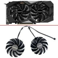 ราคา 2 ชิ้น 87 มม. T129215SU PLD09210S12HH 4PIN GPU Cooler พัดลมสําหรับ Gigabyte RTX2070 GTX1660Ti GTX 1650 RTX 2060 2070 การ์ดพัดลมระบายความร้อน (49159617905)