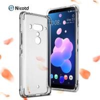 ราคา กันกระแทก Air Cushion สําหรับ HTC U12 Plus Life u11 Desire 12s ซิลิโคนโทรศัพท์ปกหลังสําหรับ HTC U Ultra กรณี (10486376537)