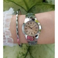 ราคา Casio นาฬิกาข้อมือผู้หญิง รุ่น LTP-1241D-4A3 สายสแตนเลส หน้าปัดสีโอรส - ของแท้ 100% รับประกันสินค้า 1 ปีเต็ม (1271969042)