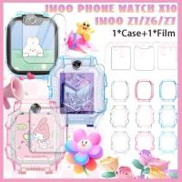 ราคา 【กรณี + ฟิล์ม】 สำหรับ Imoo Z6 / Z7 / Z1 กรณี imoo Z1 + ฟิล์ม Imoo X10 ฟิล์ม + เคส imoo X10,แก้ว 2.5D ฟิล์มป้องกัน + กรณ (28876677235)