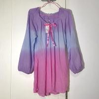 ราคา เดรสมัดย้อม เสื้อมัดย้อม ไล่สีพาสเทลทูโทน (5958559314)