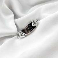 ราคา Used like new Gucci 6100L Black Dial Brancelet Ladies Swiss Made (29423932277)