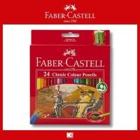 ราคา สีไม้ Faber-Castell (อัศวิน) 24 สี กล่องกระดาษ (20228074297)