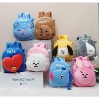 ราคา 2 Rest M BTS Backpack/ กระเป๋าตัวละคร BTS (40455693588)