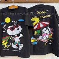 ราคา SNOOPY GOOD AFTER NOON! tag HANES เสื้อวินเทจ เสื้อการ์ตูนน่ารัก heavy vintage shirt (27585803879)