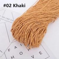 ราคา 480 meters Raffia Straw Yarn Loewe หมวกถักกระเป๋าเส้นด้ายถัก ไหมราเฟียถักกระเป๋า ถักหมวก ขนาด (21993079268)