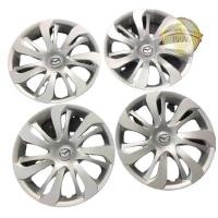 ราคา new item มาสด้าสาม MAZDA 3 จำนวน 4 ฝาครอบกะทะล้อ ขอบ 15 นิ้ว Wheel cover size 15 inch มาสด้า ฝาล้อ **** (51902377743)
