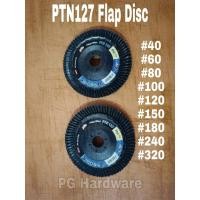 ราคา ** ** PTN 4" FLAP DISC 40, 60, 80, 120, 150, 180, 240, 320 (18889055879)
