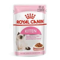 ราคา อาหารเปียกลูกแมว Royal canin Kitten Gravy pouchสำหรับลูกแมว อายุ 4 - 12 เดือน 1ซอง(85กรัม) (12907545224)