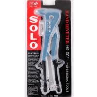 ราคา SOLO ของแท้ คีมย้ำตะปูรีเวท คีมยิงรีเวท คีมย้ำรีเวทพร้อมหัว 4 ขนาด Riveter Professional รุ่น HR-002 (5519930781)