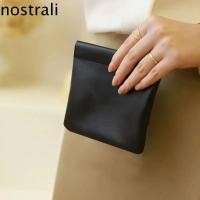 ราคา NOSTRALI กระเป๋าแต่งหน้าลิปสติก, กระเป๋าเครื่องสําอางแบบพกพาขนาดเล็ก, แฟชั่น PU Travel Key กระเป๋าใบเล็กสําหรับผู้หญิงสาว (44329512886)