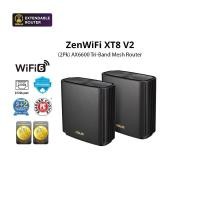 ราคา [ใช้โค้ด9,999ลด2,000]ASUS ZenWiFi XT8 V2 AX6600 WiFi6 Mesh Router (2 Pack) รับประกันศูนย์ 3ปี (28916279417)