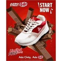 ราคา AEROSTREET KITKAT LIMITED EDITION รองเท้ารองเท้าผ้าใบกีฬาลําลองสําหรับบุรุษและสตรีของแท้ (23865928286)