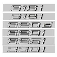 ราคา 3D ABS ตัวอักษรรถ Trunk Badge 316i 318i 320i 325i 328i 330i 335i 330d 320d โลโก้สัญลักษณ์สติกเกอร์สําหรับ BMW E46 F30 E90 Accessoriesauto ชิ้นส่วนรถตกแต่ง (51959522251)
