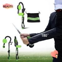 ราคา BEAUTY เทรนเนอร์สวิงกอล์ฟ, 2 in 1 Swing Tool Golf Training Aid, Professional Putter Grip Hand Position Correction SquareSet Control Golf Practice (45161630711)