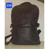 ราคา 010 กระเป๋าเป้ หนังสีดำ ลายสาน (44119931864)