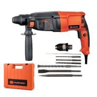 ราคา สว่านโรตารี่ 26มม.3ระบบ 800W. ปรับซ้าย ขวาได้ รุ่น PTT2-26DRE-42185 PUMPKIN รุ่นงานหนัก พร้อมกล่อง สว่านไฟฟ้า สว่านสกัด (17366560046)