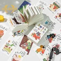 ราคา [Smileofen] Mini 365 Day Calendar 2026 Planner Agenda Organizer น่ารัก Doodles ภาพวาด Daily Planner สําหรับ Home Office School Memo กระดาษใหม่ (53012051996)