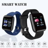 ราคา Smart Watch นาฬิกาเพื่อสุขภาพหน้าจอสี วัดความดัน วัดหัวใจ นับก้าว IP67 กันน้ำ กีฬา USB ชาร์จสำหรับ 1.3 นิ้ว (2903440549)