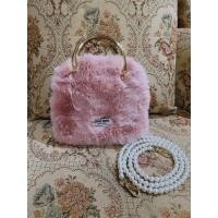 ราคา กระเป๋า Travel Bag Miu Miu Pink rose ของแท้ (23660708575)