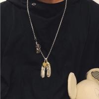 ราคา 925เงินสเตอร์ลิงTakahashi Goro SeikoอินเดียHandmade Feather Hornชุดโซ่ผู้ชายและผู้หญิงแฟชั่นAll-Matchสร้อยคอจี้ (19076102280)