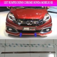 ราคา รายการกันชนหน้าโครเมียม Mobilio RS / Chrome List Luxury Honda Mobilio RS Car (28776265310)