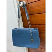 ราคา DKNY แท้ สะพายข้าง หนังแท้ สายโซ่ สีฟ้า (58161005412)